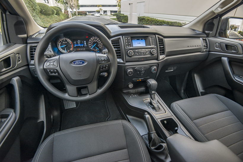 Stx Interior With Ebony Seats 2019 Ford Ranger And Raptor