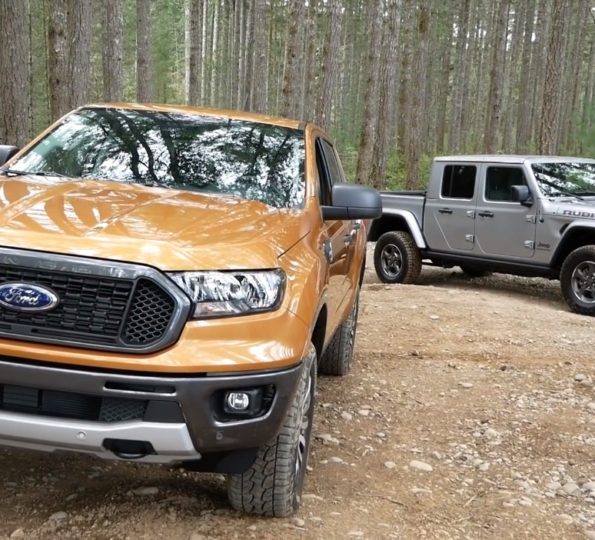 2020 Ford Ranger Spied Testing With First Broncoeverest