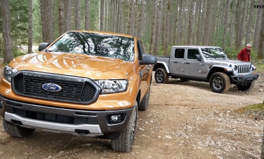 Ford Ranger Vs Jeep Gladiator Off Road Comparison 2019